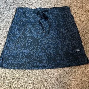 Speedo Gray and Black Active Skort Size Small